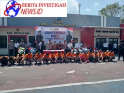 Polres Bangkalan Berhasil Ungkap Kasus Narkotika dan Kriminal Selama bulan Juli 2023