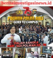 Dihari Jadi ke-75, Polisi Wanita Polda Bali Laksanakan Polwan Goes to Campus