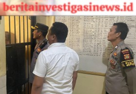 Pastikan Sehat dan Aman, Kapolres Badung Cek Satu Persatu Tahanan