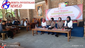 Dengar Aspirasi Warga Polres Tulungagung Gelar Curhat Bersama Polwan