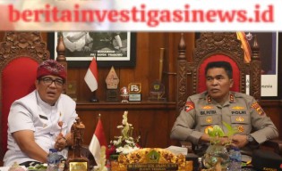 Kunjungi Kantor Bupati Tabanan, Kapolda Bali Bahas Situasi Kamtibmas