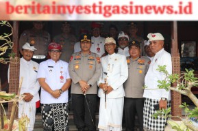 Kapolda Bali Ajak Puri Agung Tabanan Ciptakan Kamtibmas Kondusif