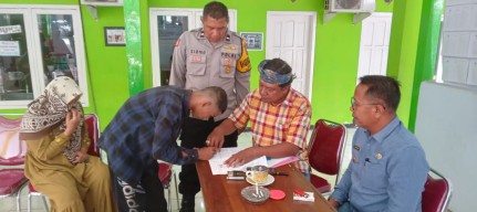 Problem Solving, Polisi RW Polres Lumajang Mediasi Dugaan Pencurian Gas LPG Terduga Pelaku Dibawah Umur