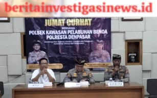 Kapolresta Denpasar Sosialisasikan Polisi Banjar Hebat dan Test Praktek SIM Terbaru
