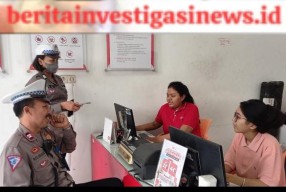 Tiada Lelahnya Unit Kamsel Terus Lakukan Imbauan dan Sosialisasi Tertib Berlalu Lintas