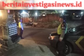 Jaga Situasi Kamtibmas Tetap Kondusif, Pawas Pimpin Patroli Kewilayahan