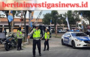 Babak Penyisihan Voli Kapolri Cup Diamankan Puluhan Personil Polres Tabanan