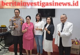 Kapolres Tabanan Imbau Pemilu Aman Damai dan Sejuk di Minggu Kasih