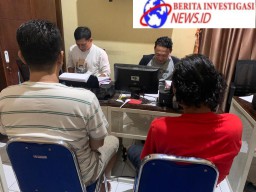 Polres Nganjuk Amankan 2 Orang Jaringan Pengedar Sabu yang Beroperasi di Wilayah Kertosono