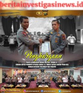 Kapolres Karangasen Terima Penghargaan Sebagai Satker Penginput Aplikasi SIRENA