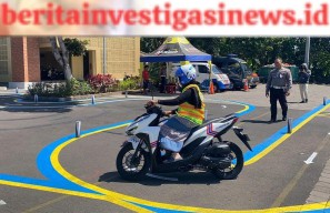 Angka 8 Diganti Huruf S Sebagai Ujian Praktek SIM di Polres Jembarana