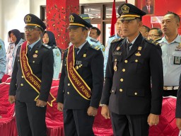 Lapas Narkotika Kelas IIA Pamekasan Gelar Wisuda Purnabakti Pengayoman Tahun 2023