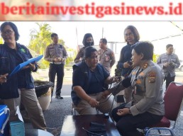 Tingkatkan Stamina Anggota Polres Kawban Datangkan Tim Kesehatan Biddokkes Polda Bali