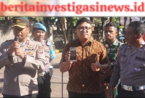 Kapolsek Benoa Sosialisasikan Aplikasi Polisi Banjar Kepada Peserta Pegiat Peduli Lingkungan