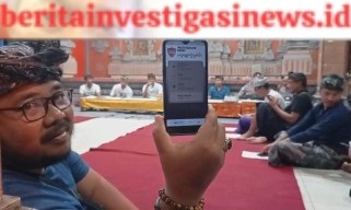 Ajak Masyarakat Download Aplikasi Polisi Banjar, Kanit Binmas Sasar Banja-Banjar