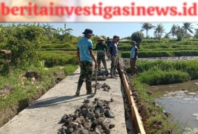 Jelang Penutupan, Satgas TMMD Kodim Badung Laksanakan Finalisasi Sasaran