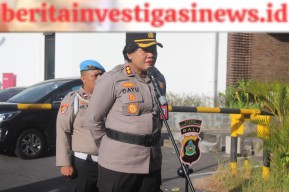 Kapolres Kawban Pimpin Apel Imbangan Operasi Pekat Agung 2023