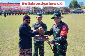 Inspektur Jenderal AD Tutup TMMD 117 Kodim Badung 2023