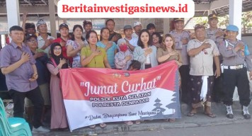 Pedagang Pasar Adat Desa Ungasan Minta Dipajang Nomor Call Center Polri