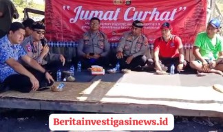 Jumat Curhat Polresta Denpasar Dirangkaikan Dengan Pembagian Sembako