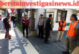 Pelayanan Pengamanan Ibadah Rutin Keagamaan Warga Kristiani di Minggu Kasih