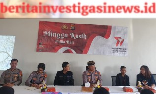 Minggu Kasih Polda Bali di Yayasan Sintesia Animalia
