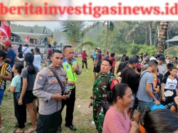 Kolaborasi TNI-POLRI Amankan Obyek Wisata Pantai Soka Saat Hari Raya Kuningan