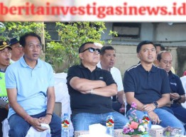 Kapolres Jembrana Ikut Meriahkan Kegiatan Lomba Burung Derkukur Bupati Cup 2023