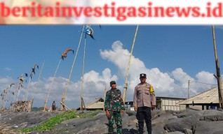 Babinsa-Bhabinkamtibmas Monitoring Lomba Pindekan Sambut HUT RI ke-78