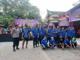 Polisi RW di Ngawi Peduli ODGJ Kunjungi Panti Rehabilitasi Beri Motivasi