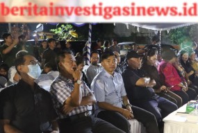 Kapolres Jembrana Ramaikan Pementasan Parade Rindik Inovatif di HUT Kota Negara Ke-128