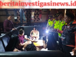 Ops Pekat Agung Polres Tabanan Sidak Tempat Hiburan Malam