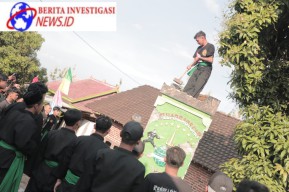 Kapolres Kediri Kota Apresiasi Perguruan Silat Pagar Nusa Tertibkan Tugu Secara Sukarela