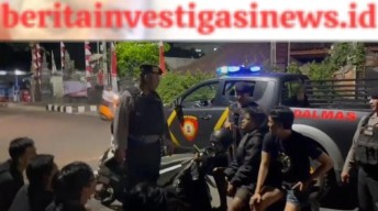 Polres Tabanan Intensifkan Patroli Blue Light Sat Samapta CKMH