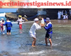 Antisipasi Air Laut Pasang, Satpolairud Polres Tabanan Siagakan Rubber Boat