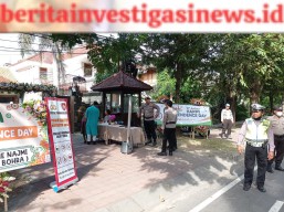 Personil Polsek Dentim Laksanakan Pengamanan Upacara Peringatan Hari Kemerdekaan India