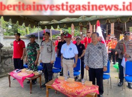 Rangkaian HUT RI ke-78, Kapolsek Abiansemal Hadiri Kegiatan Napak Tilas
