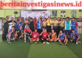 Meriahkan Hari Kemerdekaan, Polsek Densel Gelar Turnamen Futsal Antar Desa/Kelurahan