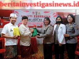 Peduli WBP Sehat Selalu, Sinergisitas Rutan Gianyar Dengan Polres Gianyar