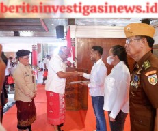 130 Narapidana Rutan Gianyar Kantongi Remisi Umum dan 4 Diantaranya Pulang Hari Ini