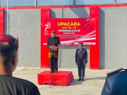 Kobarkan Semangat Kemerdekaan, Lapas Pamekasan Gelar Upacara Peringati HUT Kemerdekaan RI ke-78