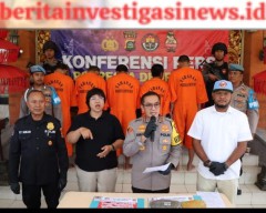 Satresnarkoba Polresta Denpasar Amankan Puluhan Tersagka Jaringan Narkotika Lintas Pulau