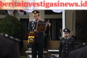 Kapolres Tabanan Pimpin Upacara Peringatan HUT RI ke-78 Kemerdekaan RI 2023