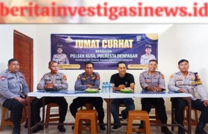 Polsek Kuta Dengar Keluhan/Saran Manajemen Serta Karyawan Karang Kurnia