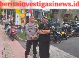 Minggu Kasih Polsek Dentim Atensi di Gereja GKI Renon