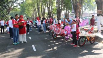 Kemeriahan HUT RI ke-78 Tahun 2023 di Lanud Muljono Surabaya
