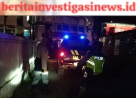 Blue Light Patrol Polsek Dentim Cegah dan Tekan Gangguan Kamtibmas