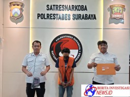 Penjual Sabu Paket Hemat di Simokerto di tangkap Polrestabes Surabaya