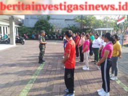 Koramil Gianyar Berikan Pembekalan Wawasan Kebangsaan Kepada Peserta Pelatihan