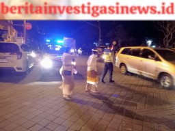 Patroli Biru Polsek Mengwi Atensi Pura Taman Ayun